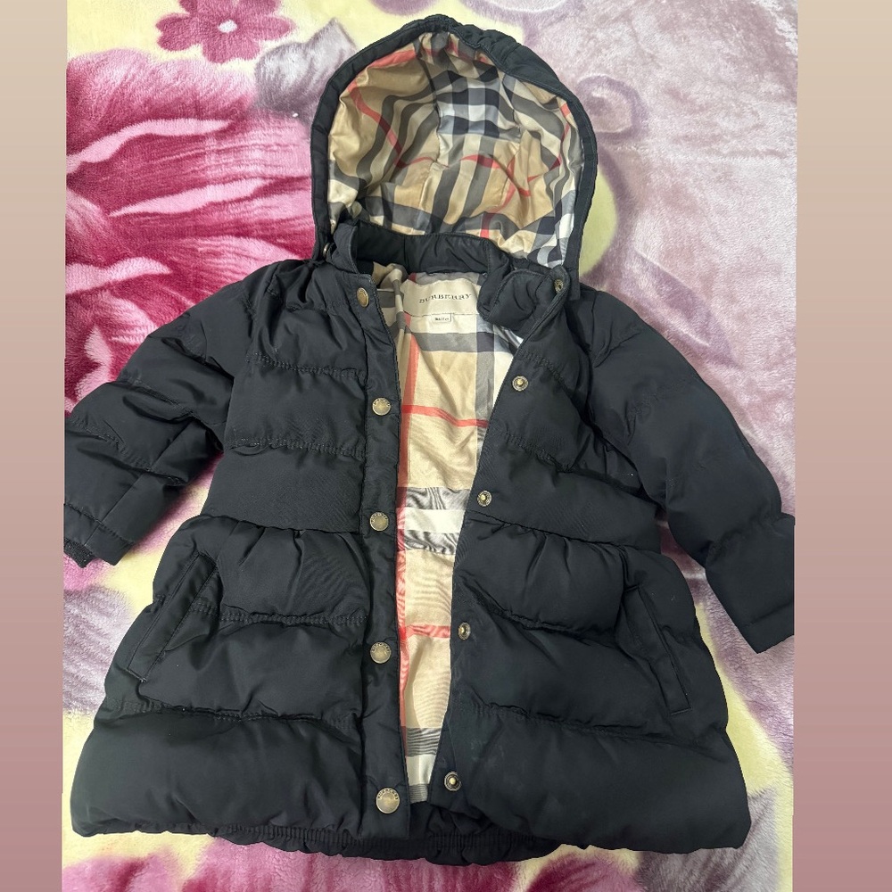 Authentic Burberry baby girl coat!